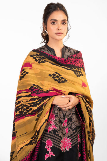 Alkaram FW-08-22-Black Winter Collection 2022 Online Shopping